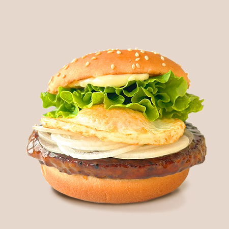 クラシック<br>テリヤキ<br>エッグバーガー