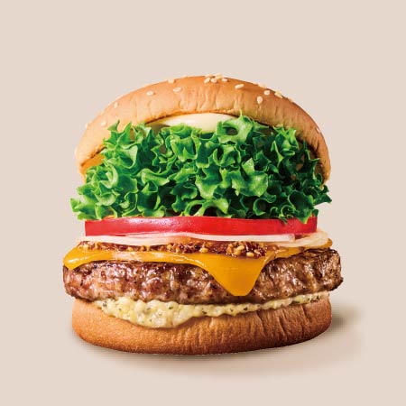 黒毛和牛チーズバーガー